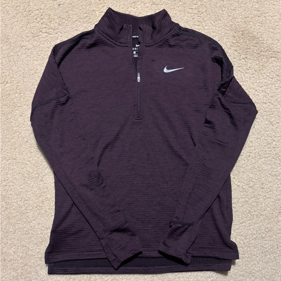Nike Dri-FIT Purple Running Top - Picture 2 of 8